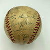 1947 New York Yankees World Series Champs Team Signed Baseball PSA DNA COA