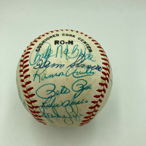 1980 Philadelphia Phillies World Series Champs Team Signed Baseball With JSA COA