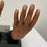Willie Mays Original Hands Sculpture 1954 World Series "The Catch" With COA