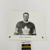 Peter Stemkowski Signed 1960's Toronto Maple Leafs Team Issued Photo JSA COA