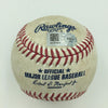 Aledmys Diaz MLB Debut Signed Game Used Baseball JSA + MLB Authentic