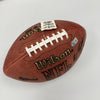 Beautiful Ray Nitschke #66 Hall Of Fame 1978 Signed NFL Game Football Beckett