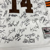 NFL Hall Of Fame Multi Signed Mitchell & Ness Jersey With 50+ Signatures JSA COA