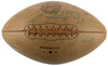1957 Los Angeles Rams Team Signed Vintage Spalding Football JSA COA