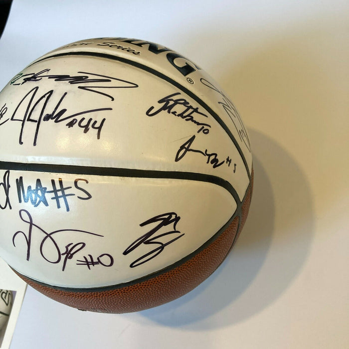 Jayson Tatum Rookie 2017 NBA Draft Class Multi Signed Basketball JSA COA