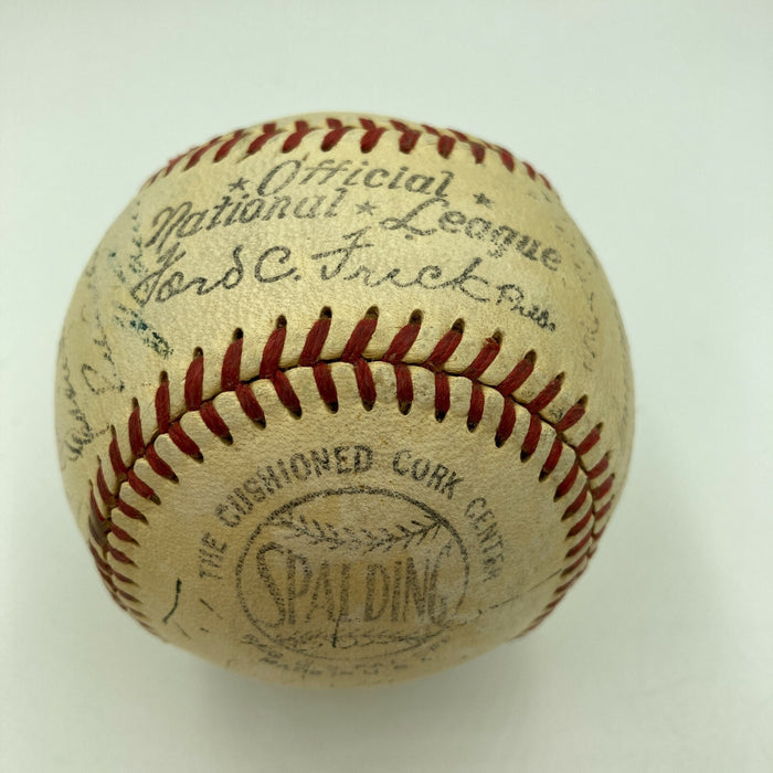 1951 Philadelphia Phillies "Whiz Kids" Team Signed NL Baseball PSA DNA COA