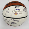 2019-2020 Los Angeles Lakers NBA Champs Team Signed Basketball Lebron James BAS