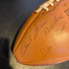 1976 Green Bay Packers Team Signed Wilson NFL Game Football Bart Starr JSA COA