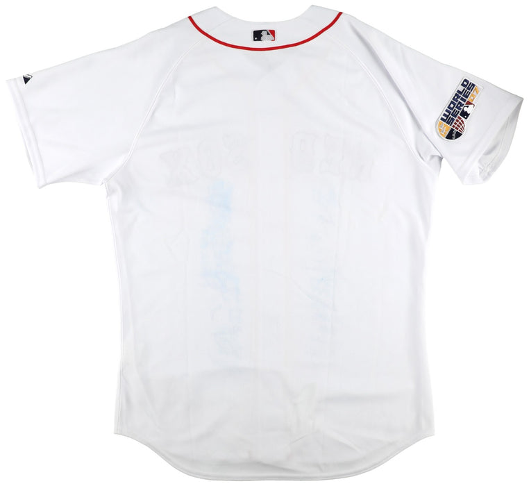 2007 Boston Red Sox Team World Series Champs Signed World Series Jersey Steiner
