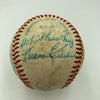 Mickey Mantle & Roger Maris Hall Of Fame Multi Signed Baseball JSA COA