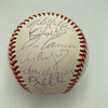 2000 Yankees Team Signed World Series Baseball Derek Jeter & Mariano Rivera JSA