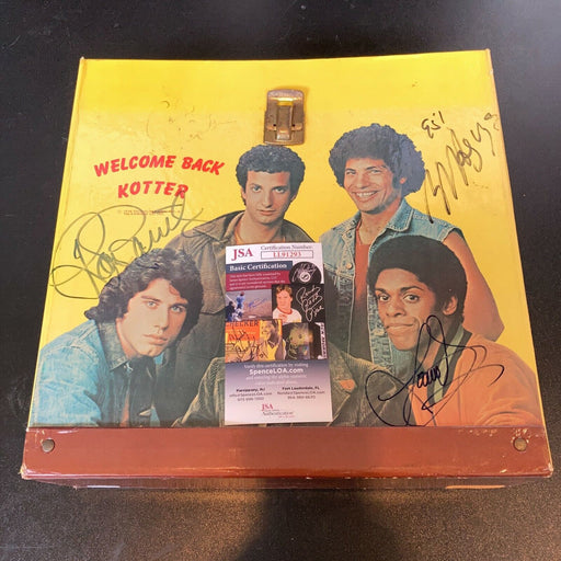 Welcome Back Kotter Cast Signed 1976 Case Palillo Hegyes Jacobs Kaplan JSA COA