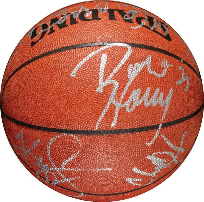 1994-95 Houston Rockets NBA Champions Team Signed NBA Basketball PSA DNA COA