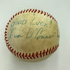 1979 Baltimore Orioles Opening Day Multi Signed Game Used Baseball JSA COA