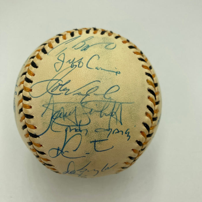 1994 All Star Game National League Team Signed Baseball Barry Bonds PSA DNA COA