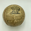 Babe Ruth & Lou Gehrig 1928 World Series New York Yankees Signed Baseball JSA