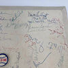 Incredible 1970's HOF Multi Signed Home Plate 67 Sigs Satchel Paige Beckett COA