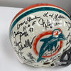 1972 Miami Dolphins Super Bowl Champs Team Signed Full Size Helmet JSA COA