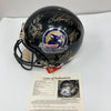 Dan Marino Steve Young Steve McNair Quarterback Challenge Signed Helmet JSA COA