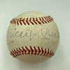 Mickey Mantle Signed Vintage Baseball PSA DNA COA