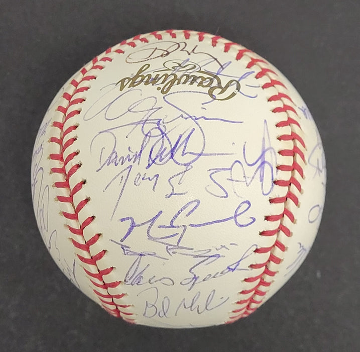 2001 Arizona Diamondbacks World Series Champs Team Signed Baseball Beckett COA