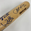 Beautiful 3,000 Hit Club Multi Signed Baseball Bat Willie Mays Hank Aaron JSA