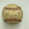1951 Yankees World Series Champs Team Signed Baseball Mickey Mantle Rookie JSA
