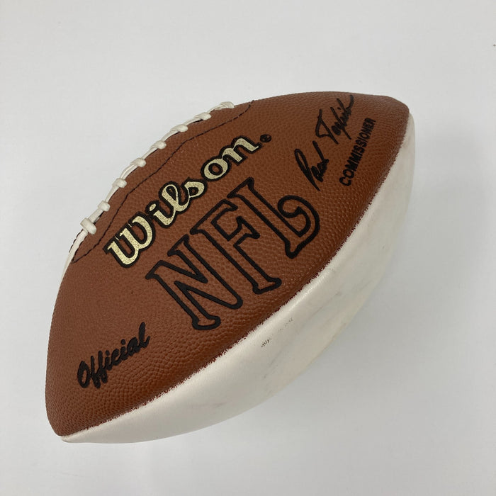 Junior Seau #55 Signed Signed Wilson NFL Football JSA COA