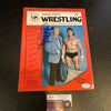 Jimmy Snuka Signed Autographed 1983 WWF Wrestling Program With JSA COA