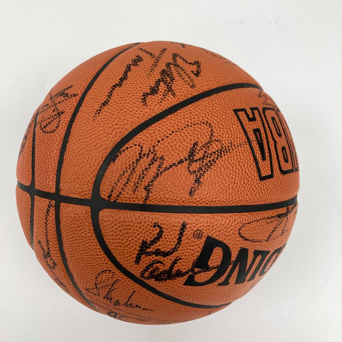 Michael Jordan Kobe Bryant 2003 All Star Game Signed Basketball PSA & Beckett