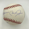 Mark McGwire, Tony Gwynn & Cal Ripken Jr. Signed Baseball Steiner & MLB Hologram