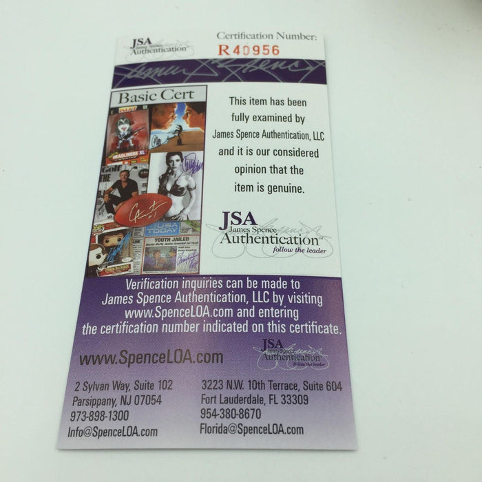 1952 Bob Feller Signed Inscribed "My My" American League Baseball With JSA COA