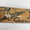 Beautiful HOF Multi Signed Bat 60 Sigs! Kirby Puckett Stan Musial Tony Gwynn PSA