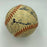 Earliest Known Billy Martin 1947 Oakland Oaks Team Signed Baseball JSA COA