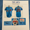 Del Unser Mike Ryan 1984-1985 Game Used Philadelphia Phillies Jersey MEARS A10
