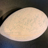 1985 Oklahoma Sooners Troy Aikman Pre Rookie Team Signed Football 80 Sigs! JSA