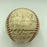 Beautiful 1941 Chicago Cubs Team Signed NL Baseball With Wimpy Quinn JSA COA