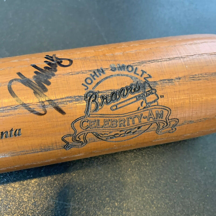John Smoltz Signed Atlanta Braves Celebrity Baseball Bat JSA COA