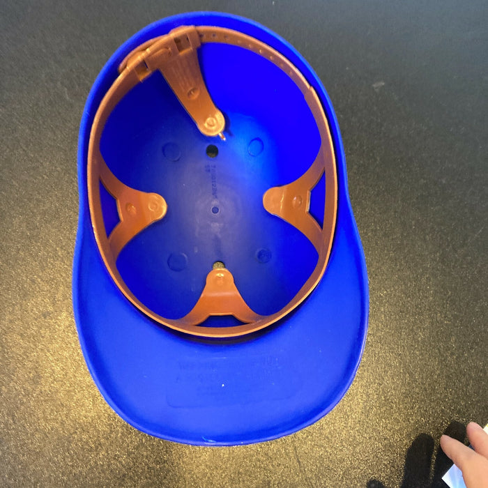 Dave Lemonds Signed Full Size Chicago Cubs Baseball Helmet With JSA COA