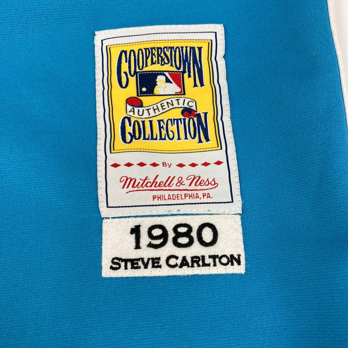 Steve Carlton Signed Inscribed Philadelphia Phillies STAT Jersey JSA COA