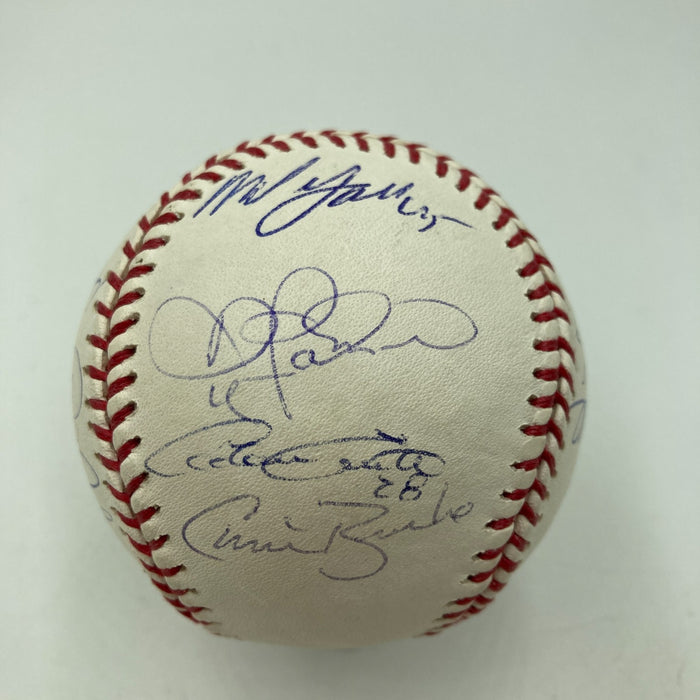 2005 Houston Astros NL Champs Team Signed World Series Baseball JSA COA