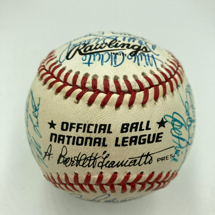 1988 San Francisco Giants Team Signed Official National League Baseball JSA COA