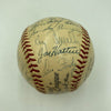 Frankie Frisch 1951 Chicago Cubs Team Signed National League Baseball PSA DNA