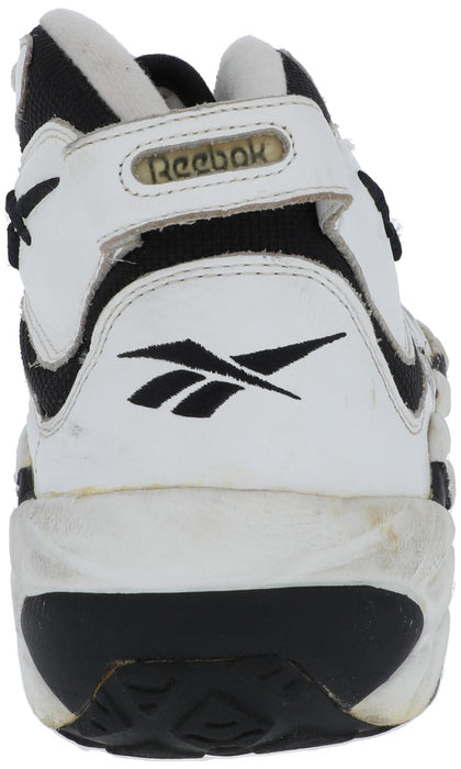1996 Sam Perkins Game-Used Twice-Signed Seattle SuperSonics Reebok Sneakers BAS