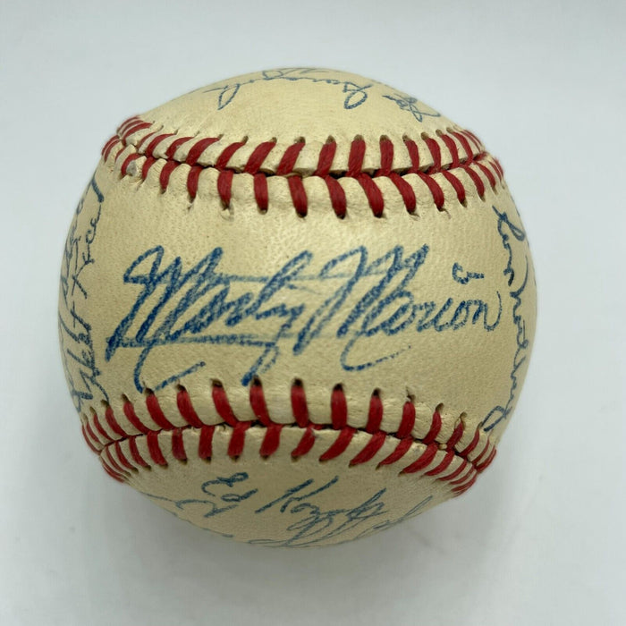 Beautiful 1949 St. Louis Cardinals Team Signed Baseball JSA COA