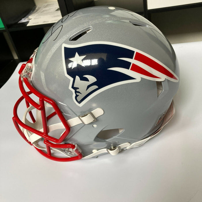 Tom Brady UDA Signed New England Patriots Authentic Game Model Helmet Upper Deck