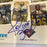 Lot Of (2) Jerome Bettis Signed 1993 Fleer Super Bowl Photo Sheets