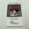 Bert Blyleven Signed Heavily Inscribed STAT Major League Baseball JSA COA