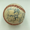 Johnny Unitas Baltimore Colts Hall Of Fame Legends Multi Signed Baseball JSA COA
