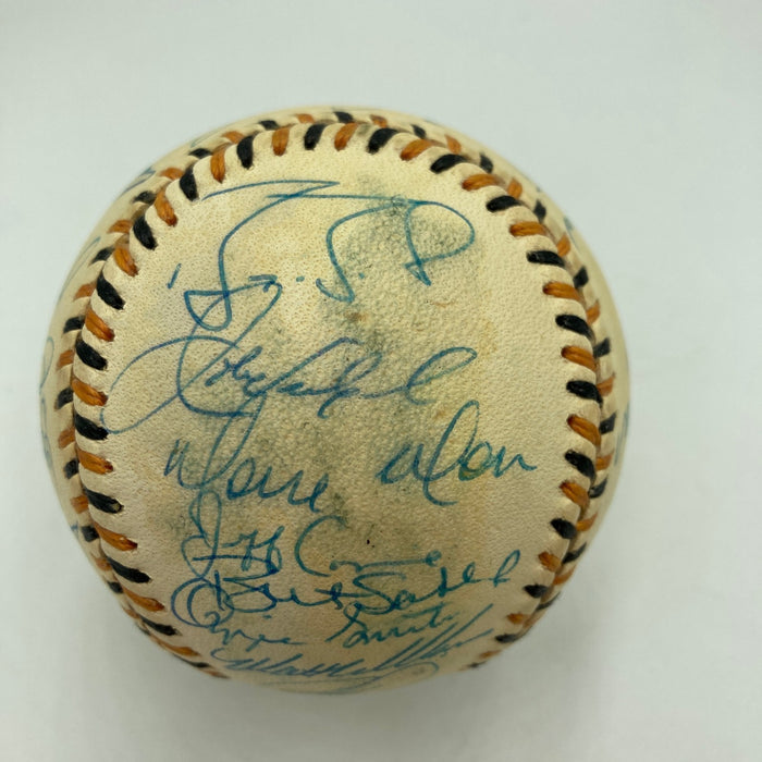 1994 All Star Game National League Team Signed Baseball Barry Bonds PSA DNA COA